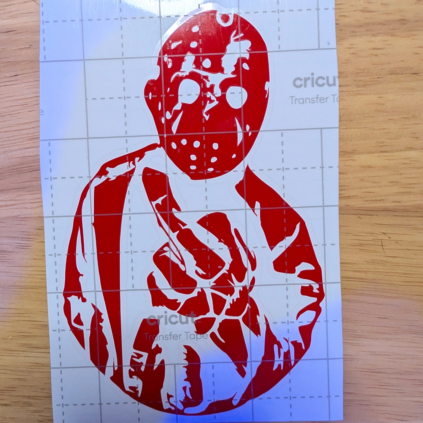 Jason Flipping Off Vinyl Decal