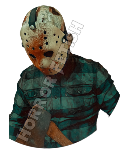 Jason Voorhees Die Cut Glossy Waterproof Sticker