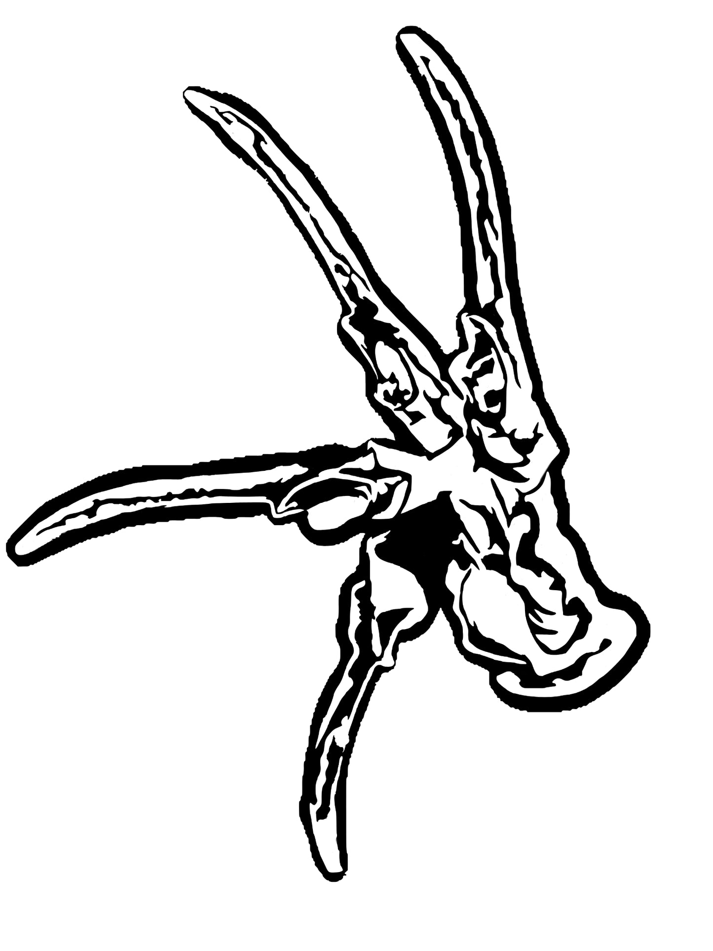 Freddy Glove Vinyl Decal