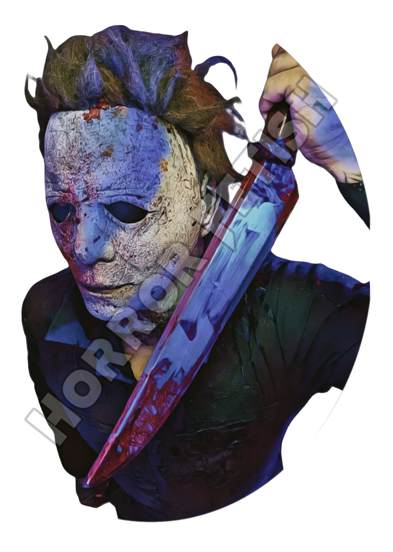 Michael Myers Die Cut Glossy Waterproof Sticker