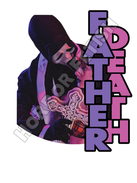 Father Death Ghostface Die Cut Glossy Waterproof Sticker