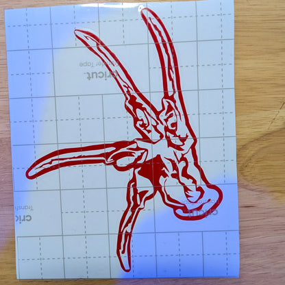 Freddy Glove Vinyl Decal