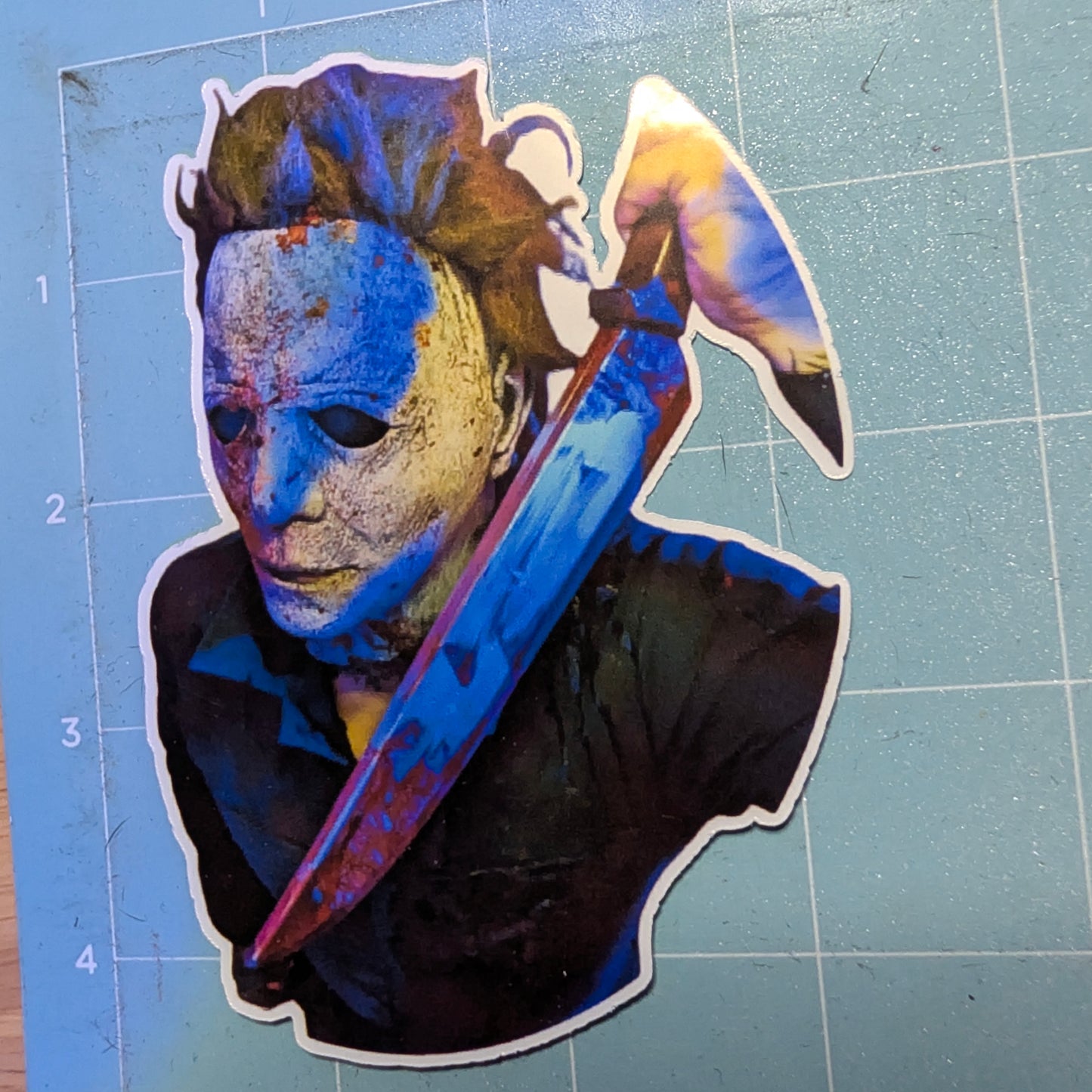 Michael Myers Die Cut Glossy Waterproof Sticker