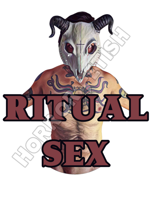 Ritual Sex Die Cut Glossy Waterproof Sticker