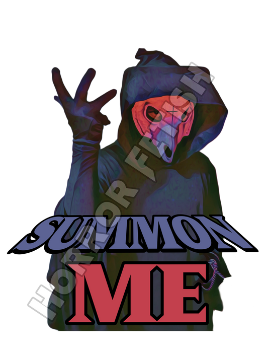 Summon Me Die Cut Glossy Waterproof Sticker