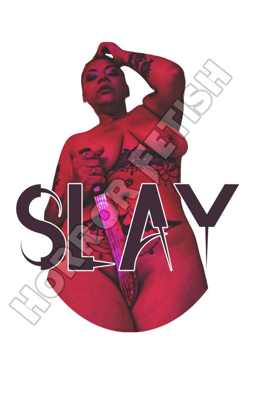 Slay Die Cut Glossy Waterproof Sticker