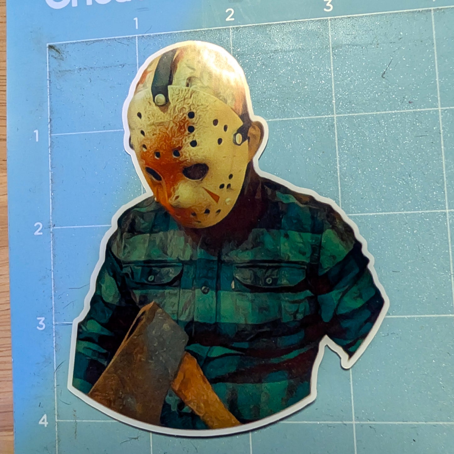 Jason Voorhees Die Cut Glossy Waterproof Sticker